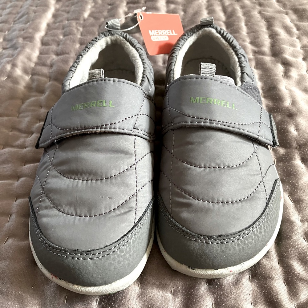 🩶 NWT Boys Merrell Slide-on Shoes size 10 child